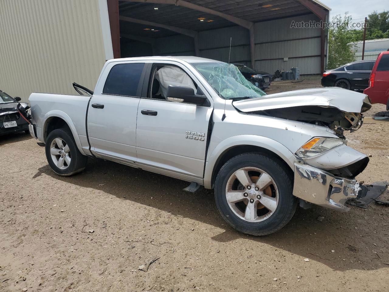 2015 Ram 1500 Slt Silver vin: 1C6RR6LTXFS692231