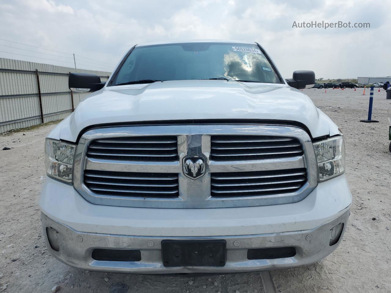 2019 Ram 1500 Classic Slt White vin: 1C6RR6LTXKS525863