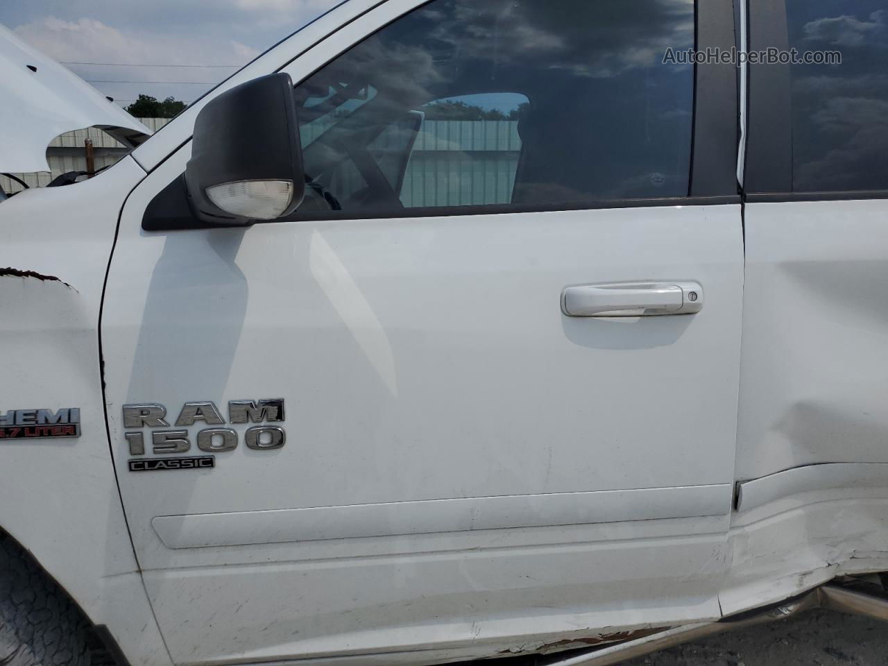 2019 Ram 1500 Classic Slt White vin: 1C6RR6LTXKS525863