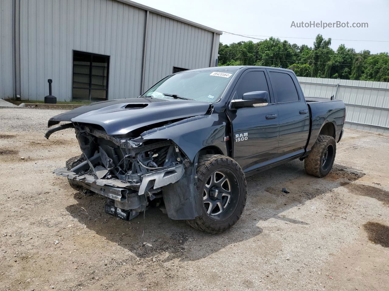 2014 Ram 1500 Sport Black vin: 1C6RR6MT3ES179593