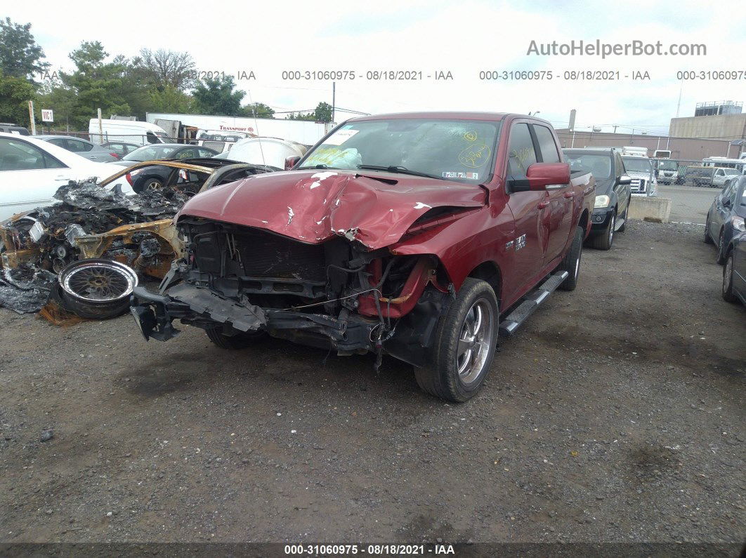 2014 Ram 1500 Sport Red vin: 1C6RR6MT3ES179772