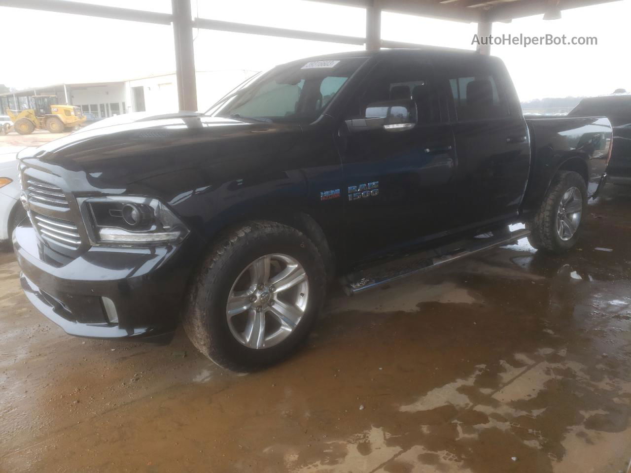 2015 Ram 1500 Sport Black vin: 1C6RR6MT9FS650292