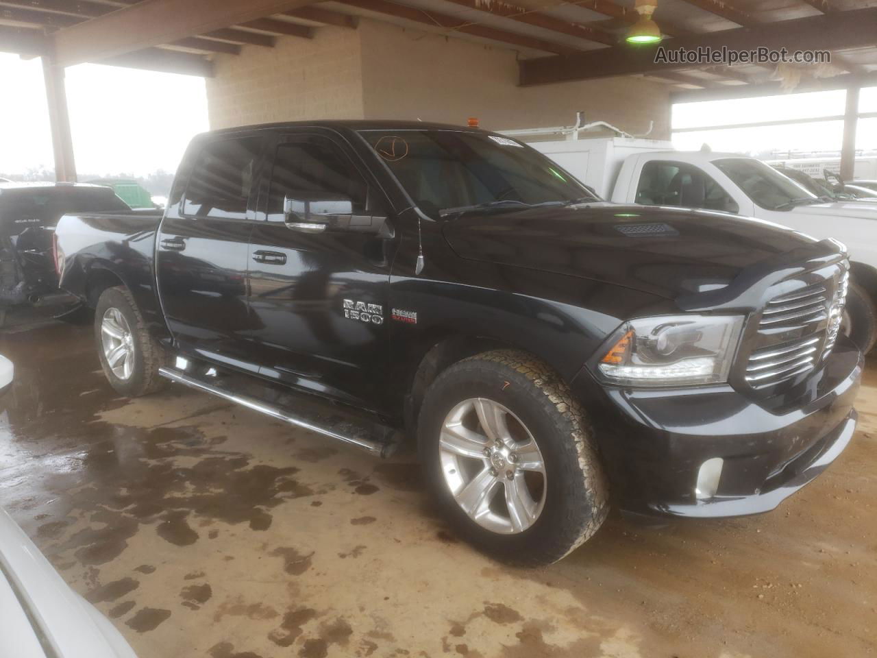 2015 Ram 1500 Sport Black vin: 1C6RR6MT9FS650292