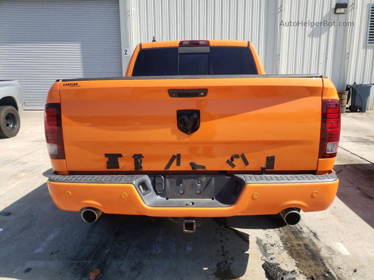 2015 Ram 1500 Sport Orange vin: 1C6RR6MTXFS701332