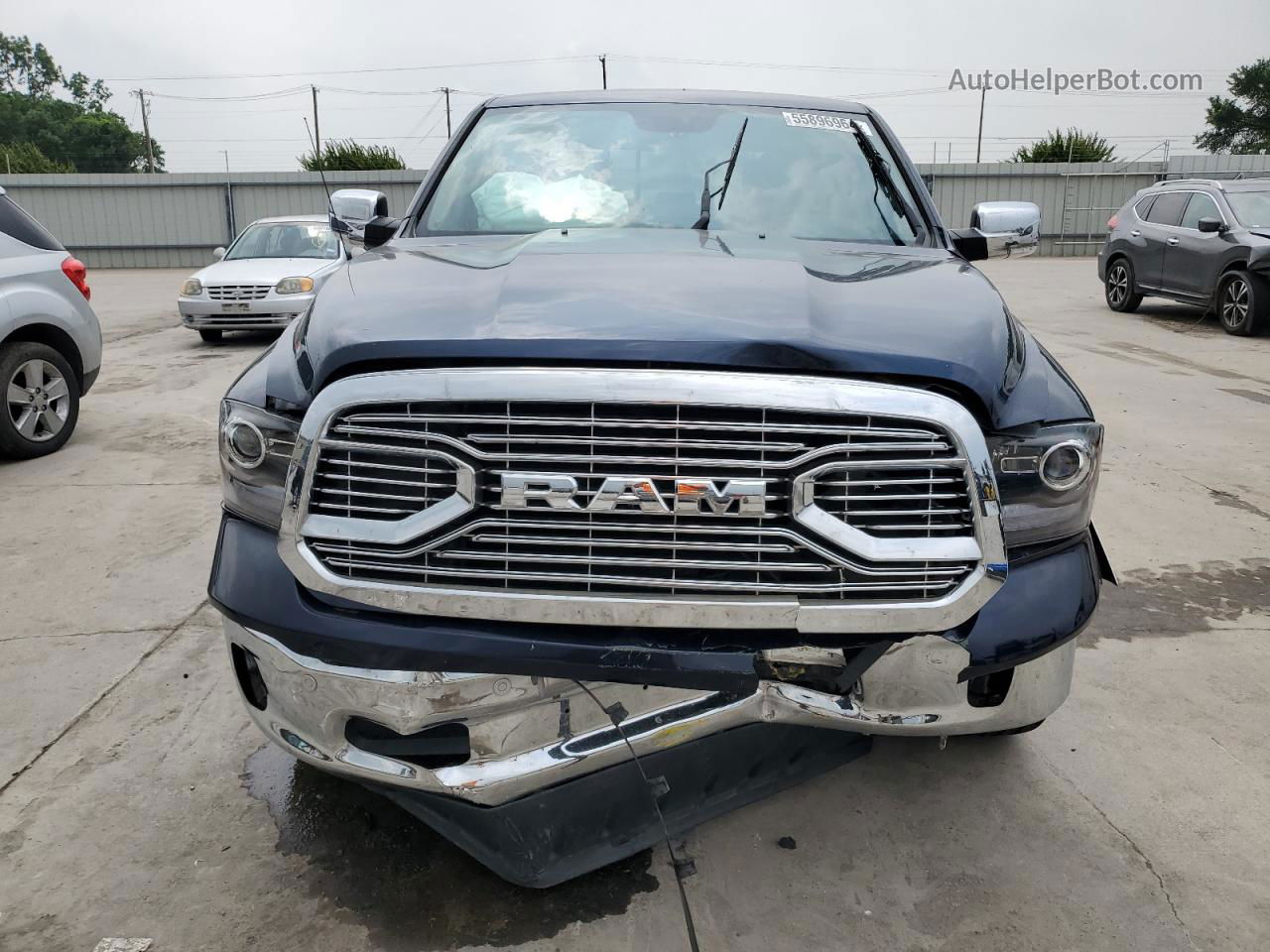 2014 Ram 1500 Laramie Синий vin: 1C6RR6NG0ES445993