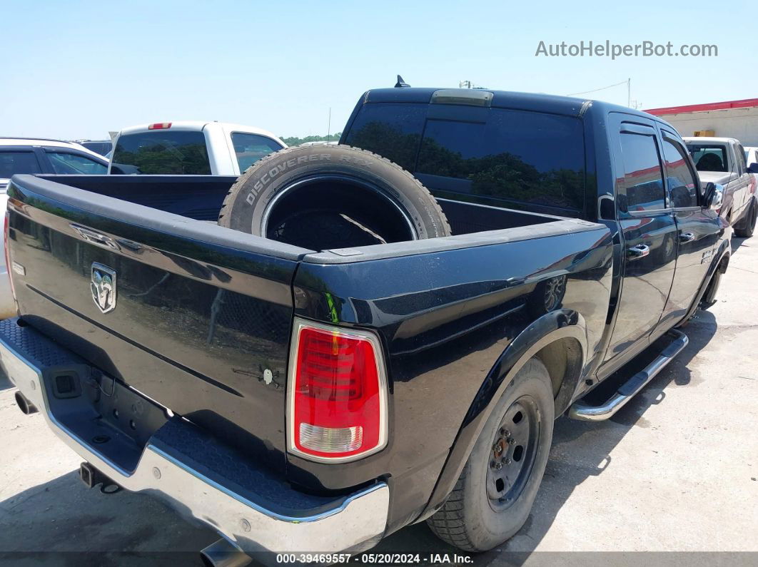 2014 Ram 1500 Laramie Black vin: 1C6RR6NT9ES154292