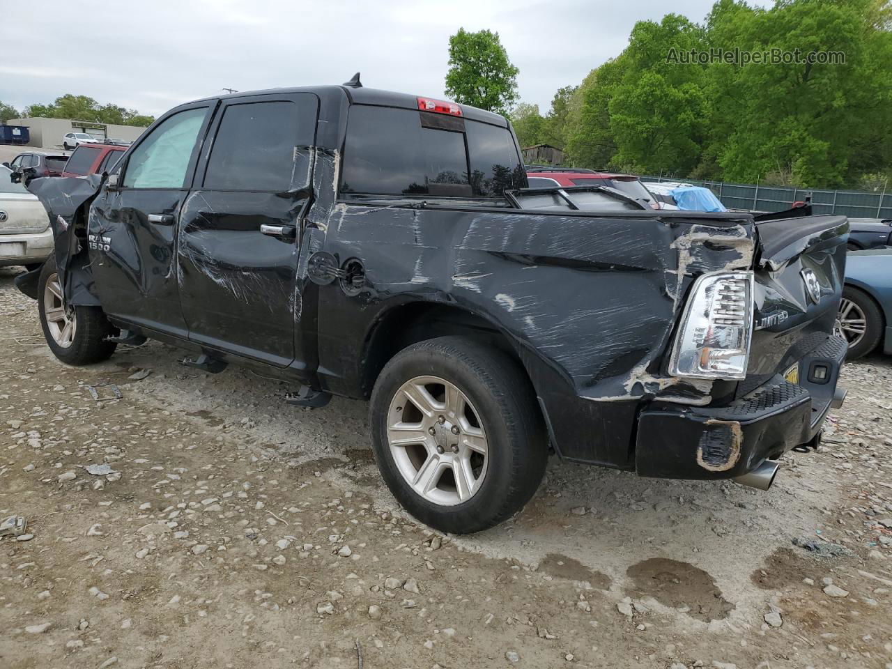 2014 Ram 1500 Longhorn Black vin: 1C6RR6PT7ES363074