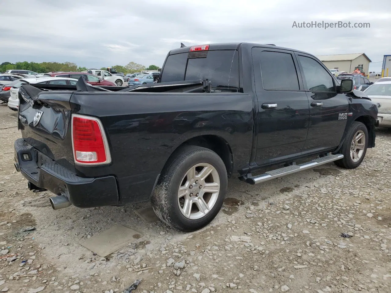 2014 Ram 1500 Longhorn Black vin: 1C6RR6PT7ES363074