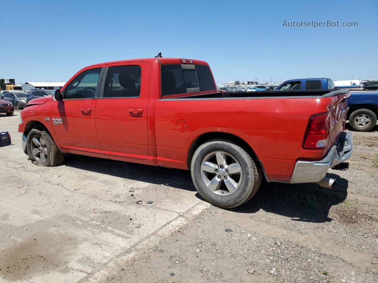 2019 Ram 1500 Classic Slt Red vin: 1C6RR6TT0KS561853