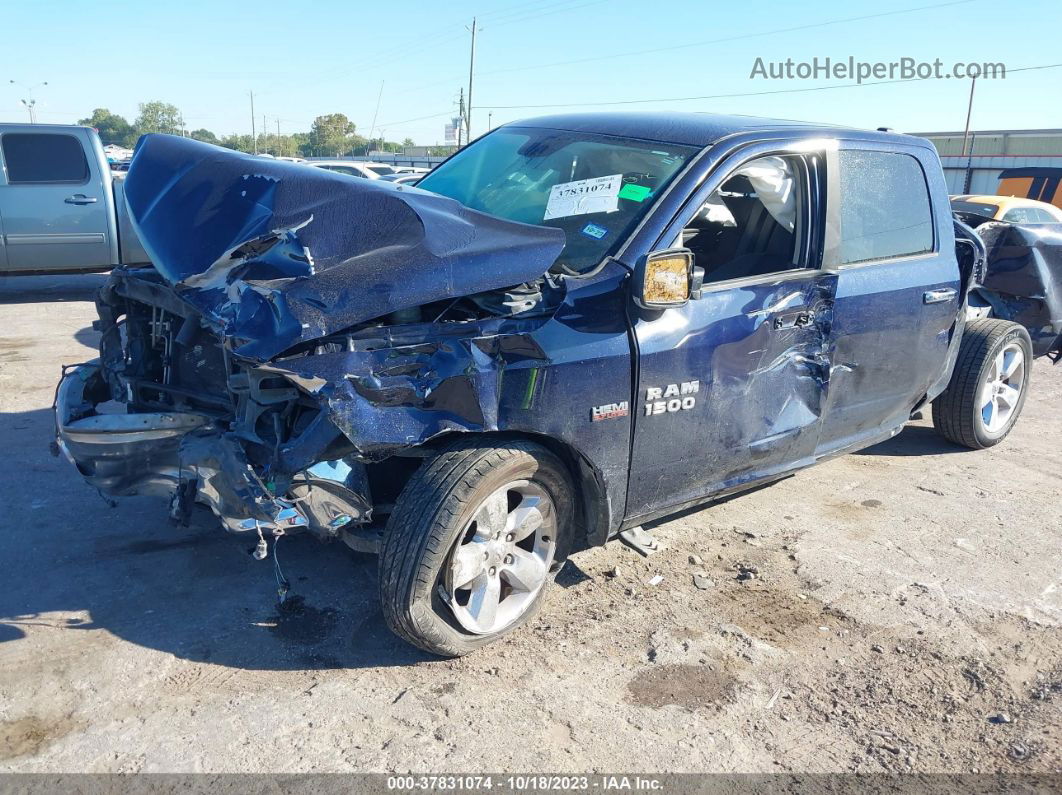 2014 Ram 1500 Lone Star Темно-синий vin: 1C6RR6TT1ES149378