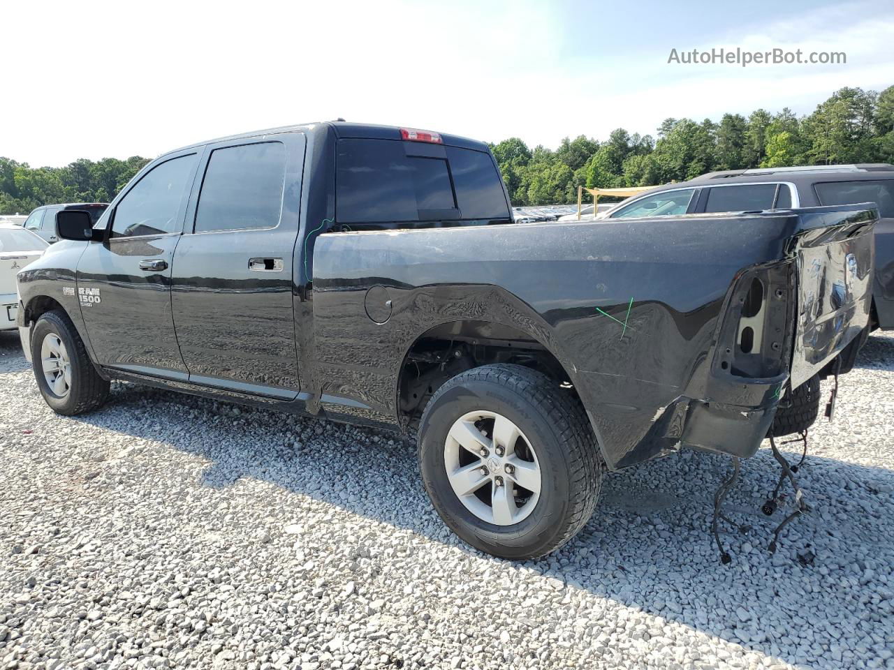 2020 Ram 1500 Classic Slt Black vin: 1C6RR6TT1LS102431