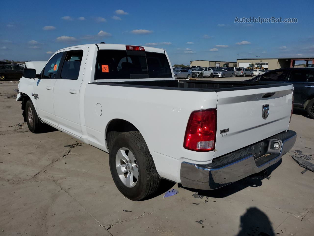 2019 Ram 1500 Classic Slt White vin: 1C6RR6TT3KS689181