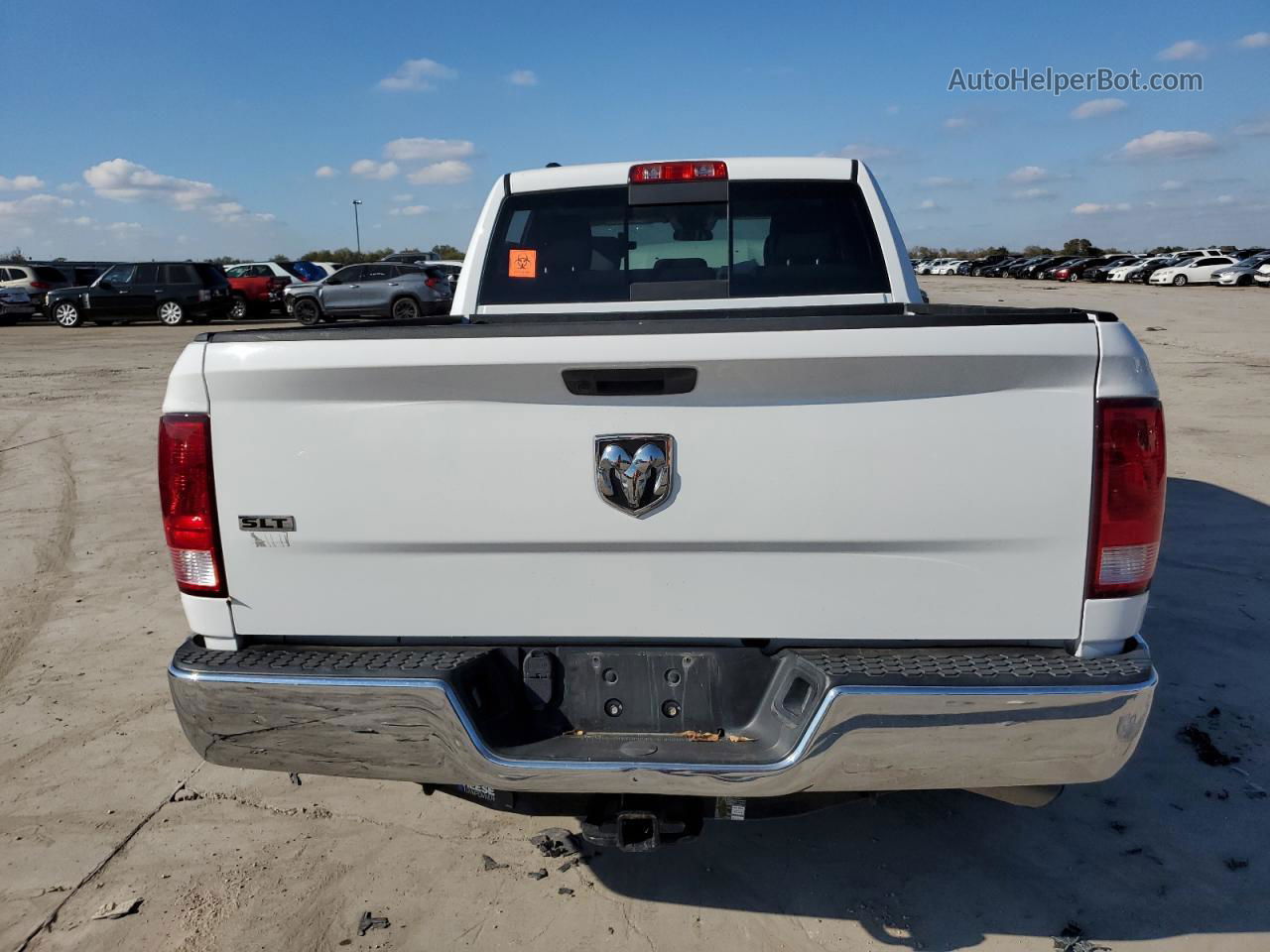 2019 Ram 1500 Classic Slt White vin: 1C6RR6TT3KS689181