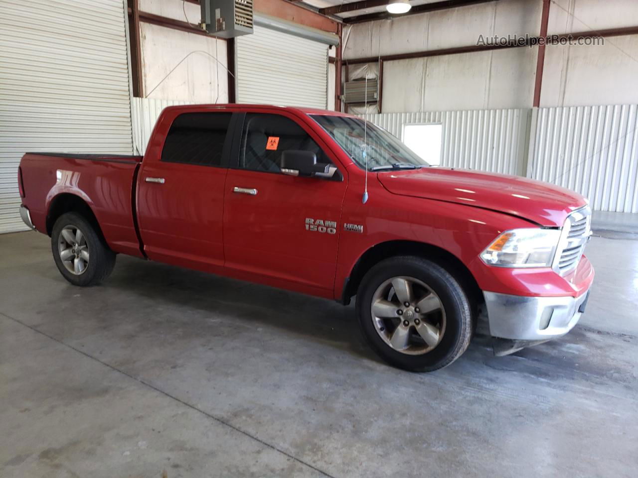 2014 Ram 1500 Slt Red vin: 1C6RR6TT4ES160262