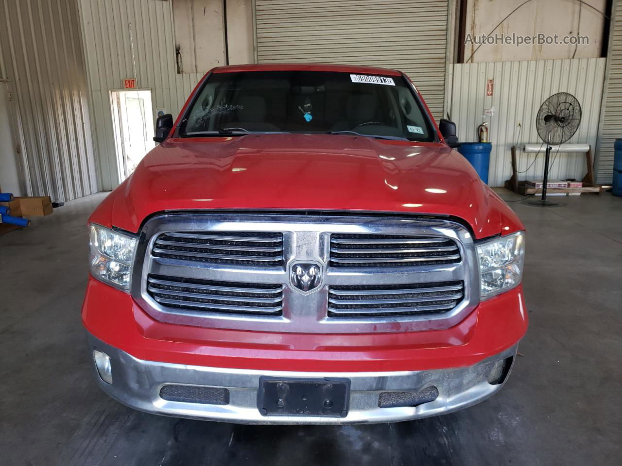 2014 Ram 1500 Slt Red vin: 1C6RR6TT4ES160262