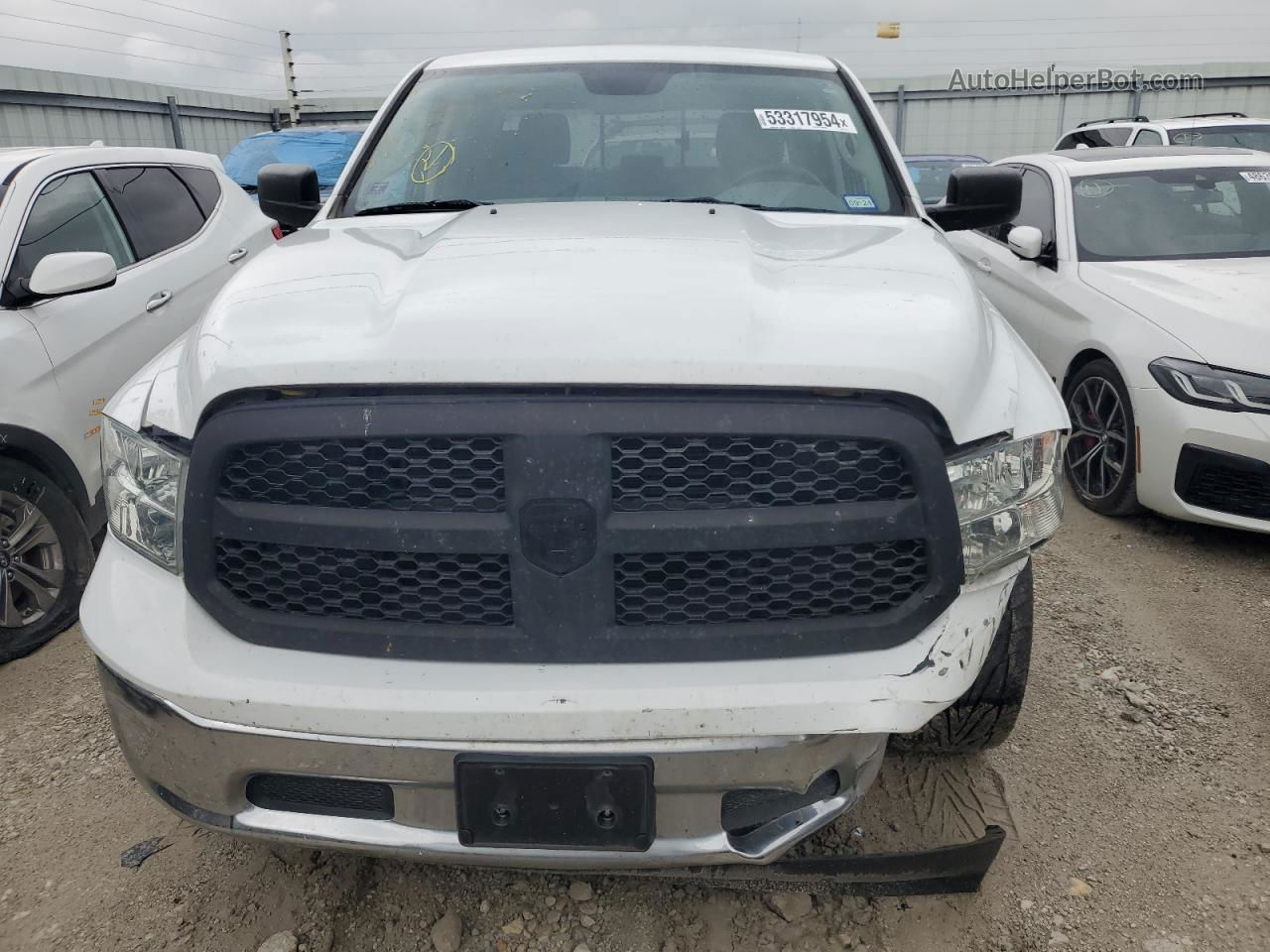 2019 Ram 1500 Classic Slt White vin: 1C6RR6TT8KS571742