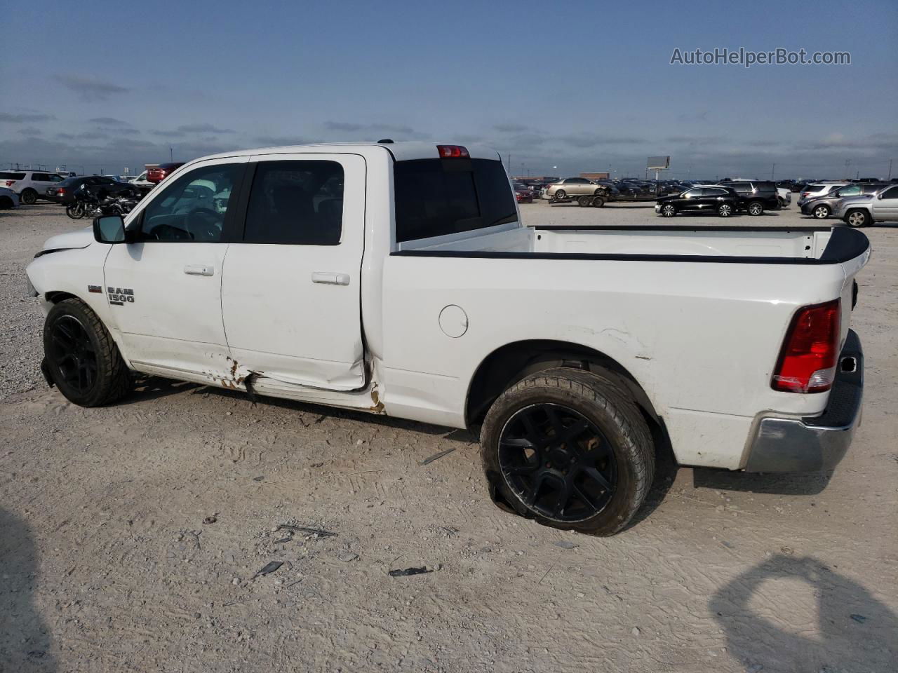 2019 Ram 1500 Classic Slt White vin: 1C6RR6TT8KS571742