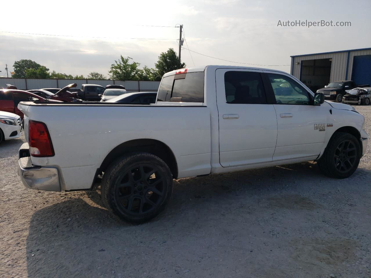 2019 Ram 1500 Classic Slt White vin: 1C6RR6TT8KS571742