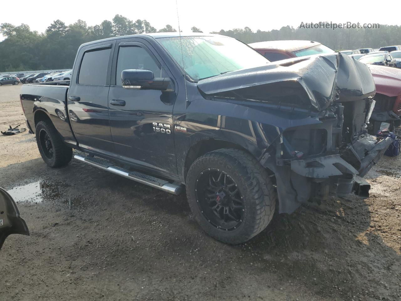 2014 Ram 1500 Sport Blue vin: 1C6RR6UT2ES185031