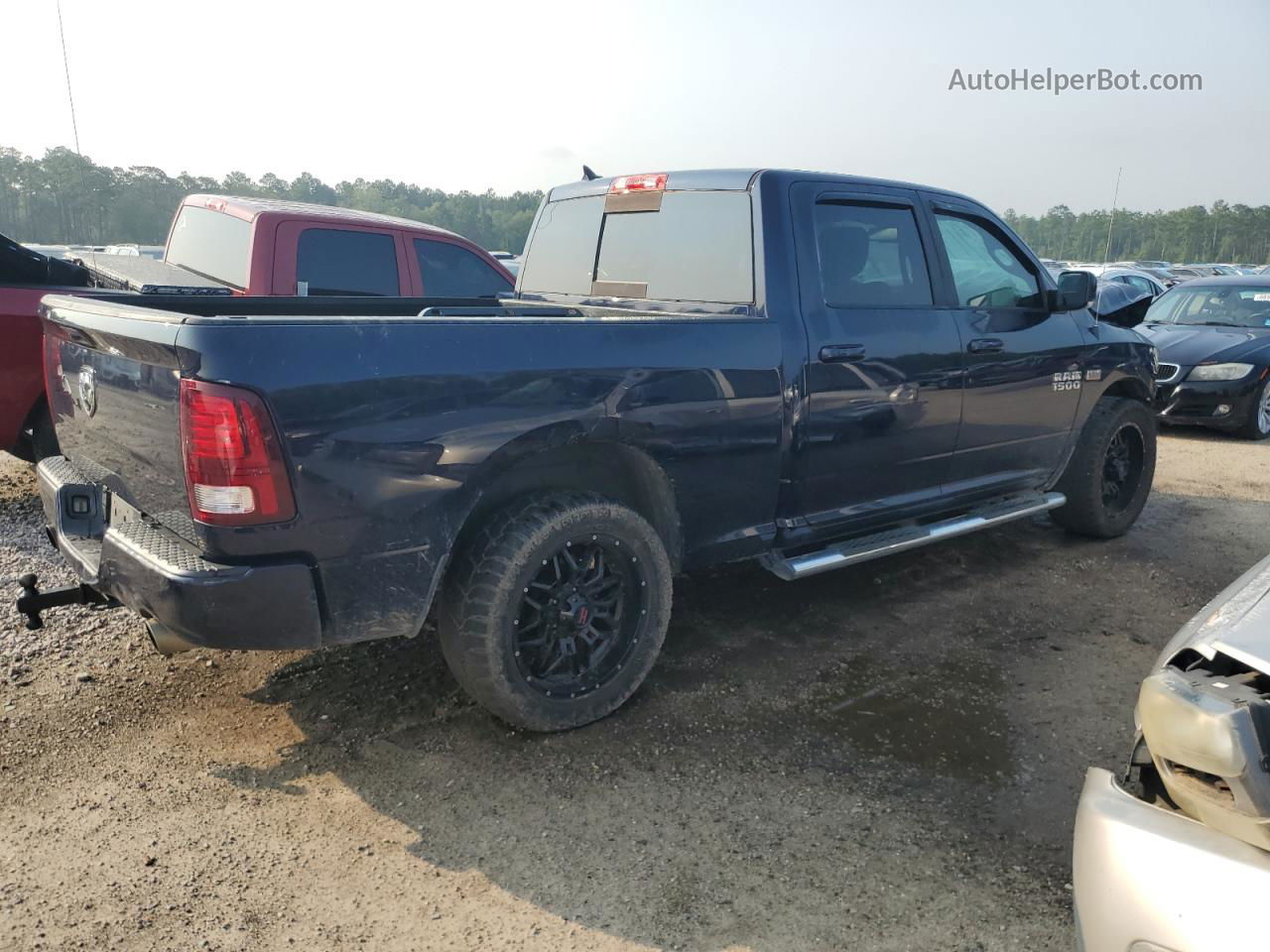 2014 Ram 1500 Sport Blue vin: 1C6RR6UT2ES185031