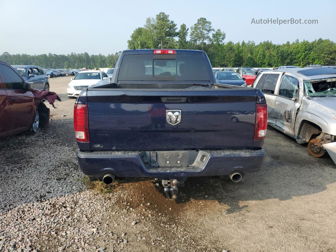 2014 Ram 1500 Sport Blue vin: 1C6RR6UT2ES185031