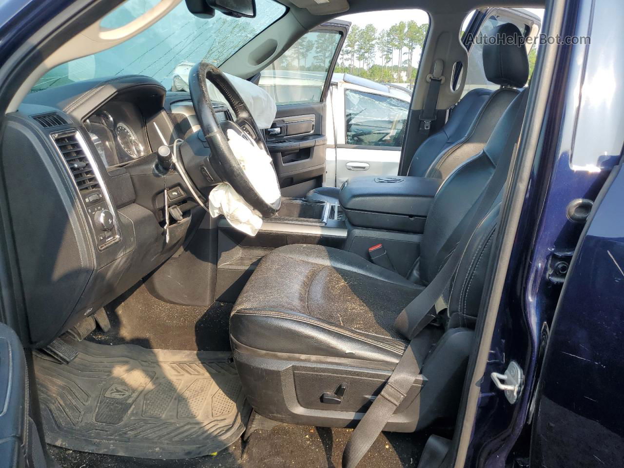 2014 Ram 1500 Sport Blue vin: 1C6RR6UT2ES185031