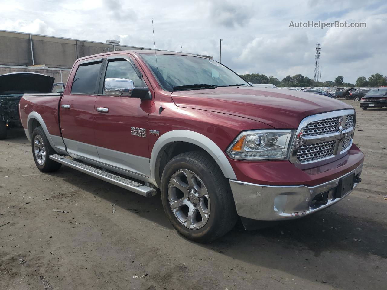 2015 Ram 1500 Laramie Two Tone vin: 1C6RR6VT6FS522834