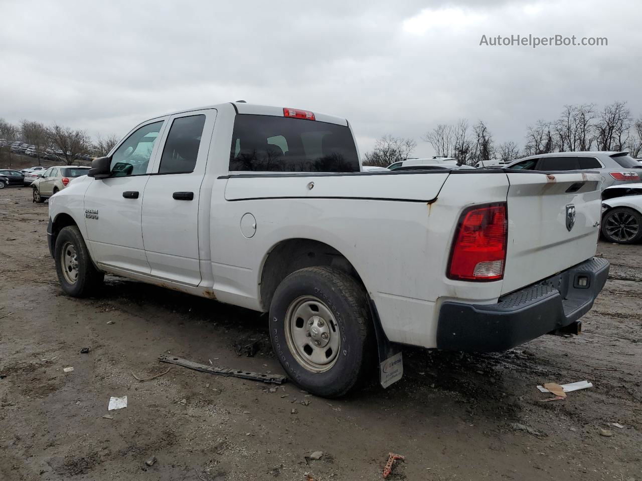 2014 Ram 1500 St White vin: 1C6RR7FG0ES131698