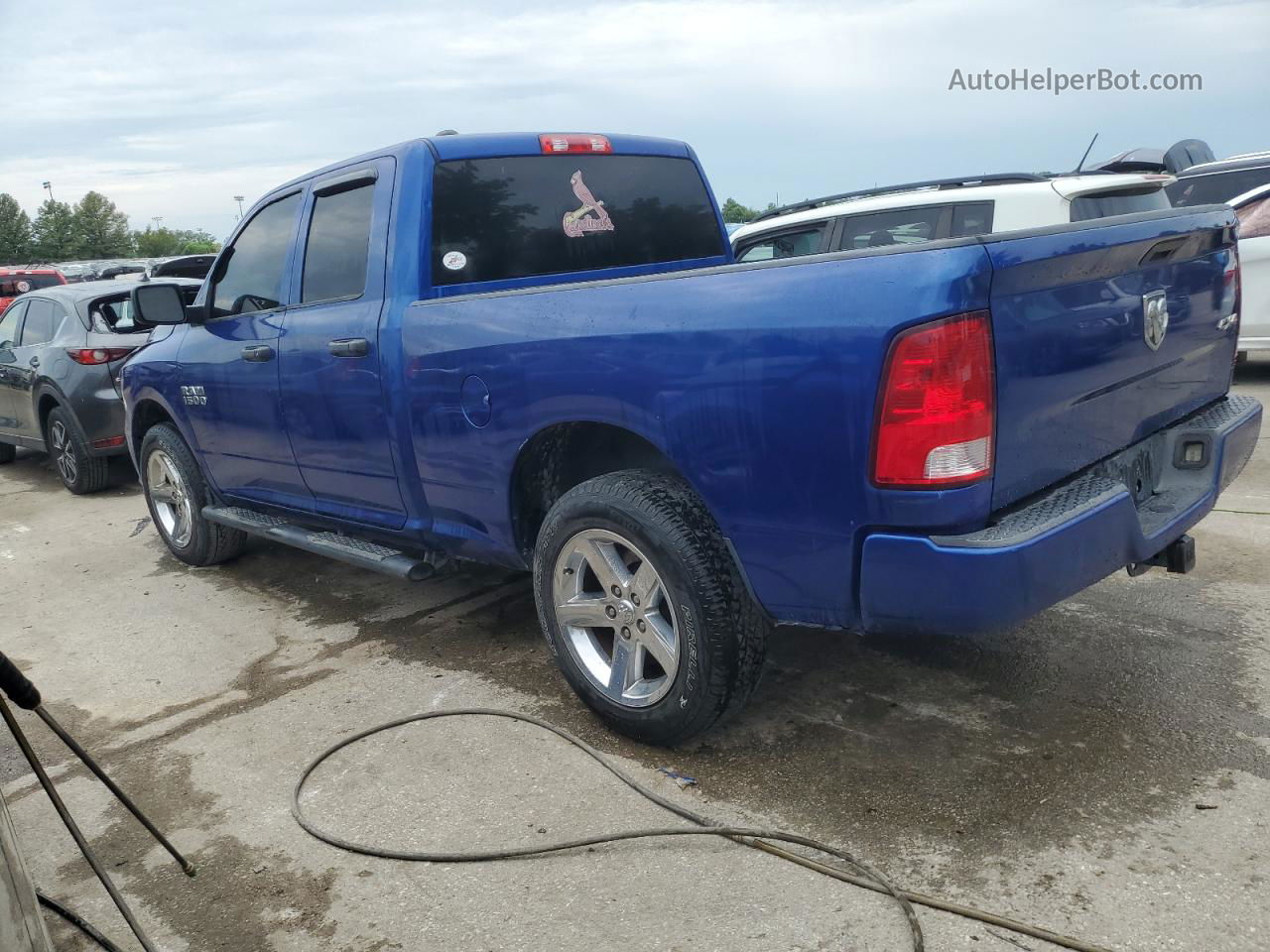 2014 Ram 1500 St Синий vin: 1C6RR7FG1ES465450