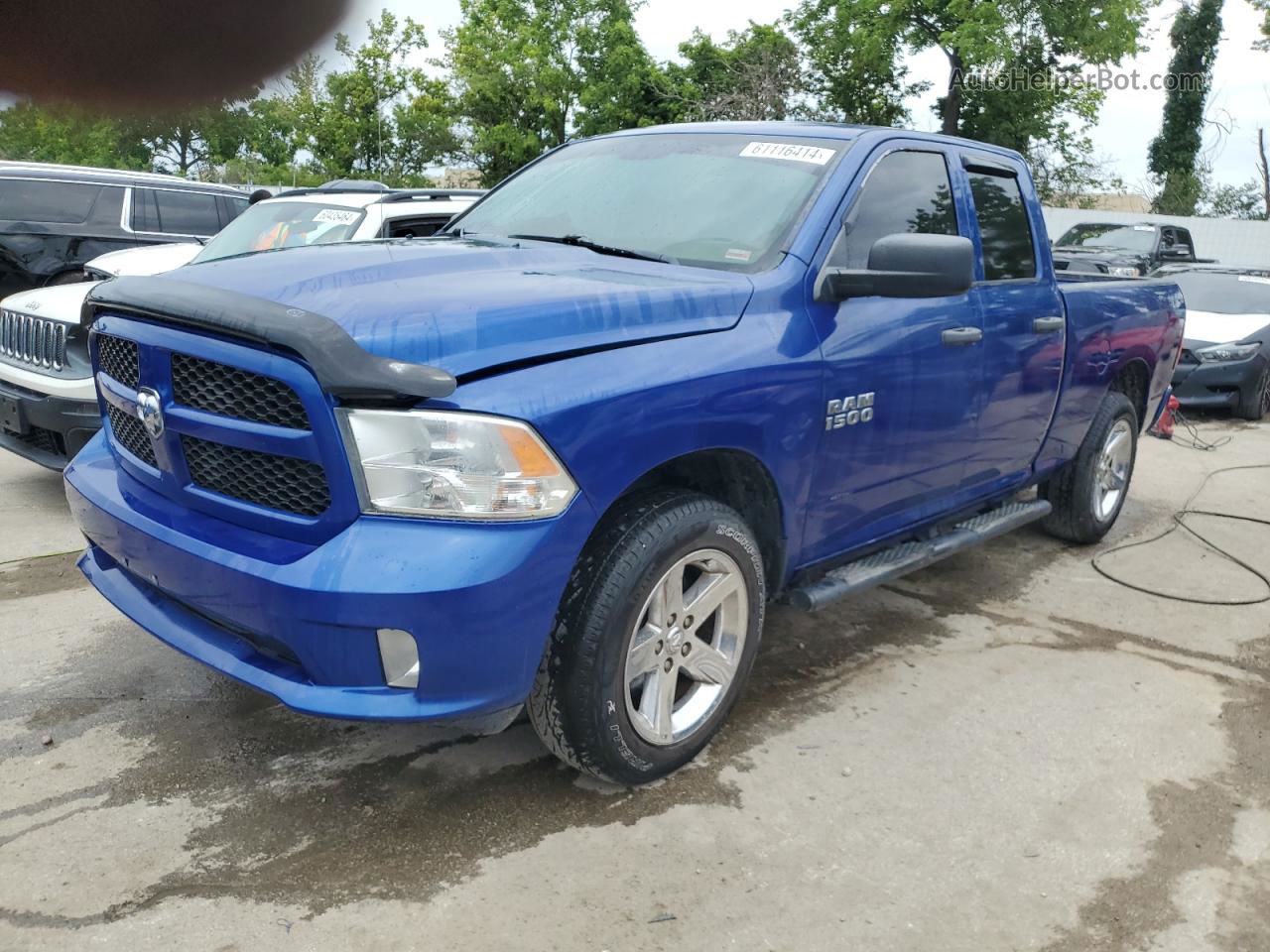 2014 Ram 1500 St Blue vin: 1C6RR7FG1ES465450