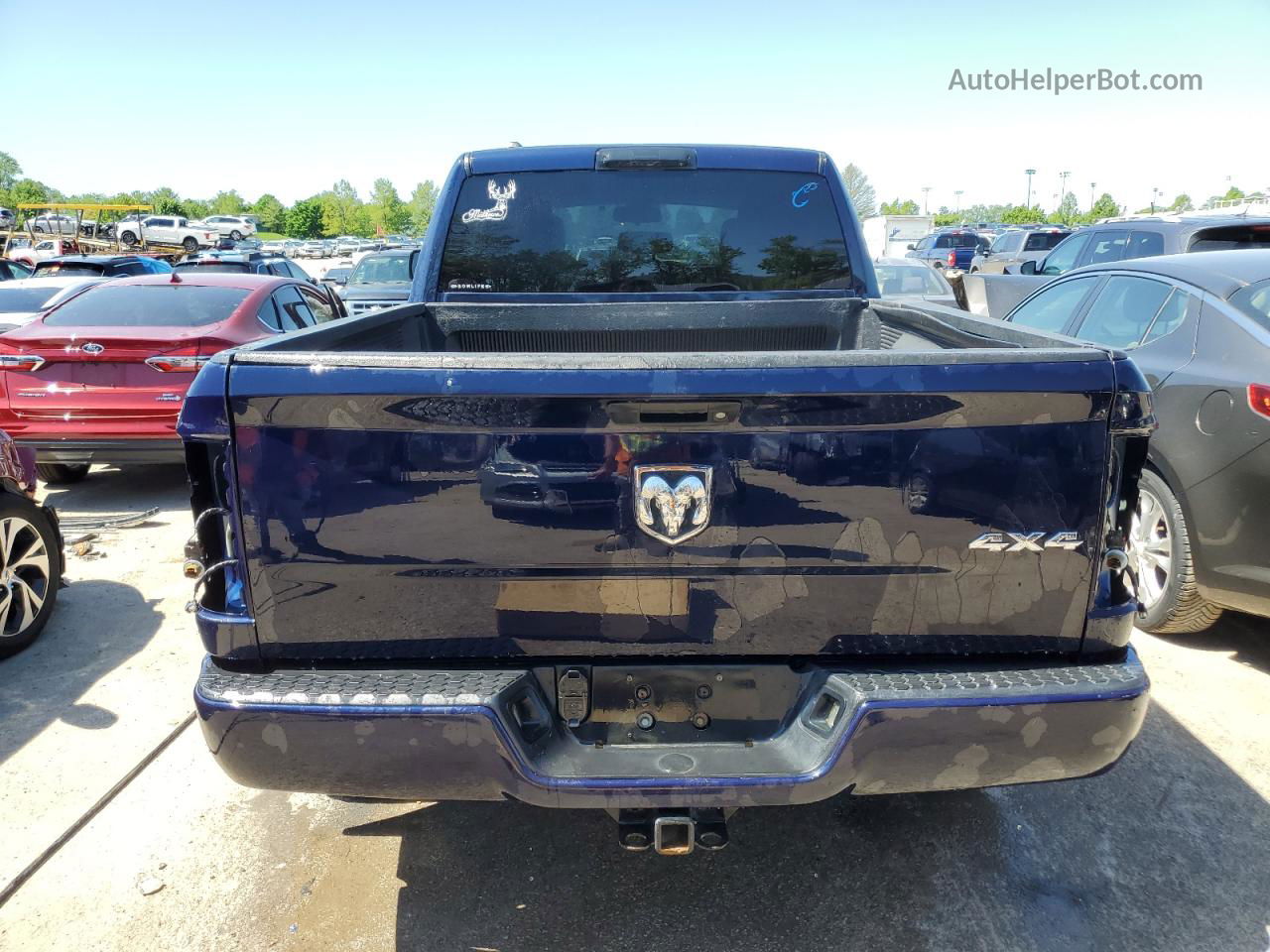 2015 Ram 1500 St Синий vin: 1C6RR7FG1FS616952