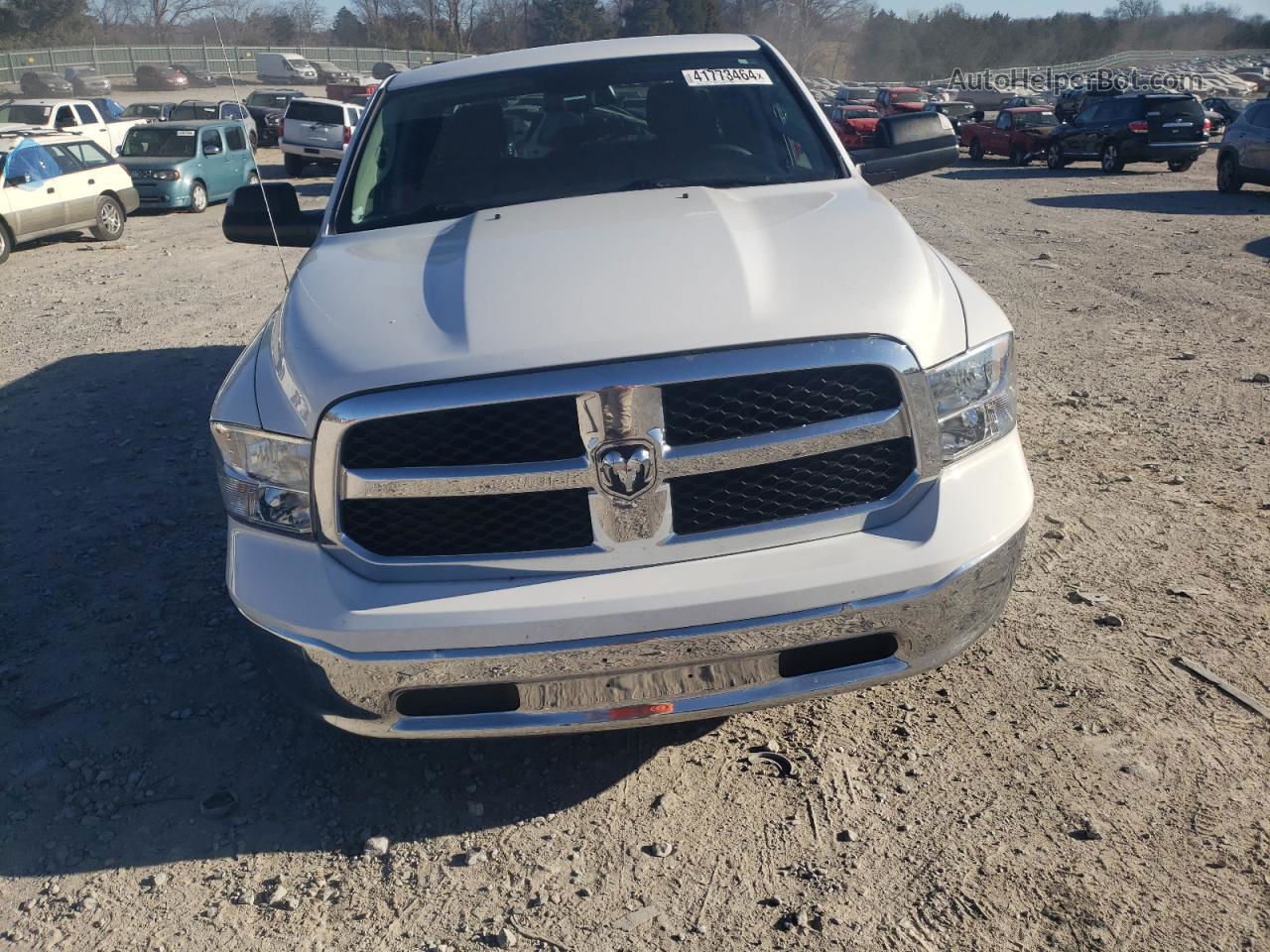 2022 Ram 1500 Classic Tradesman White vin: 1C6RR7FG2NS193166