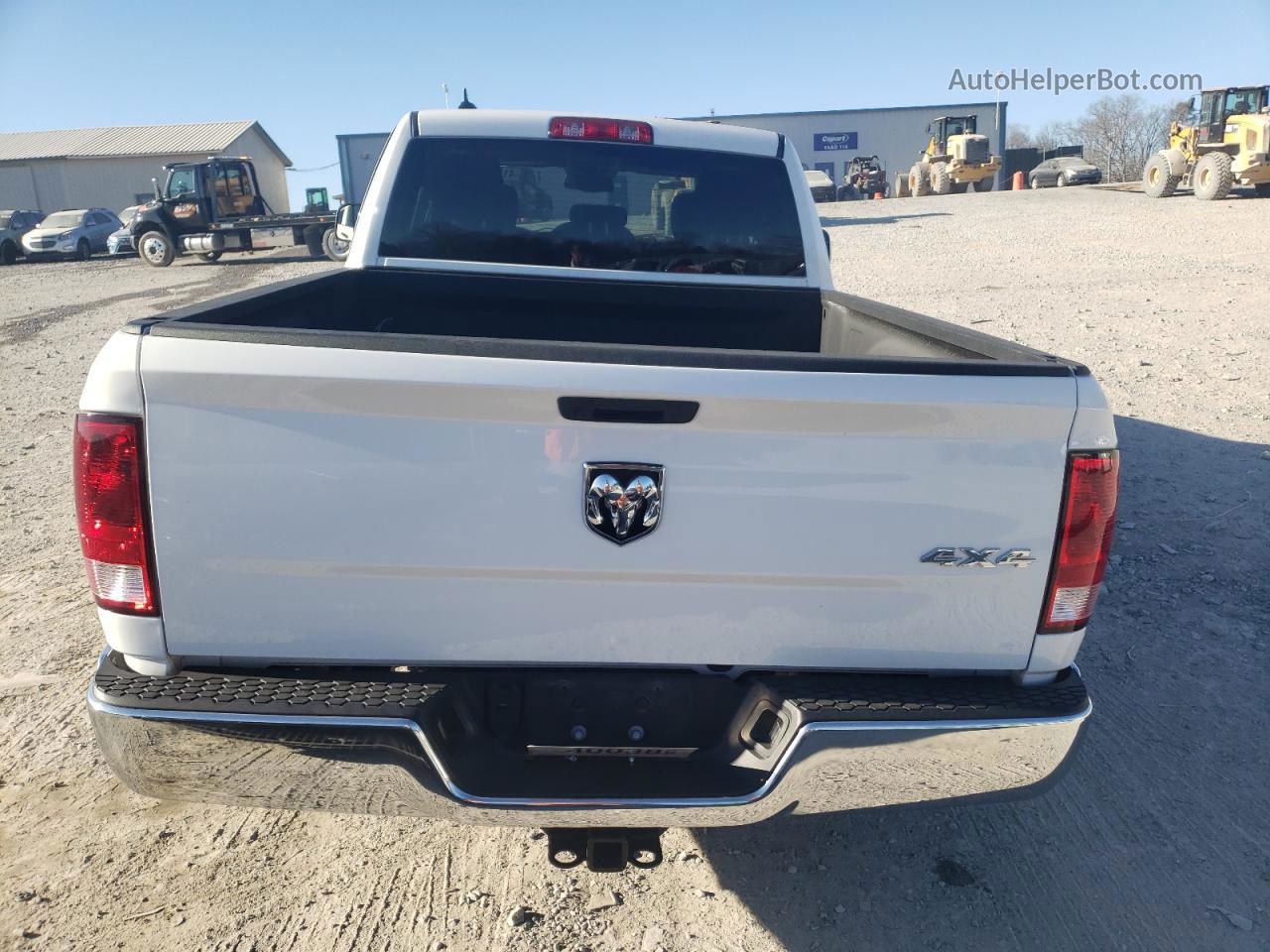 2022 Ram 1500 Classic Tradesman White vin: 1C6RR7FG2NS193166