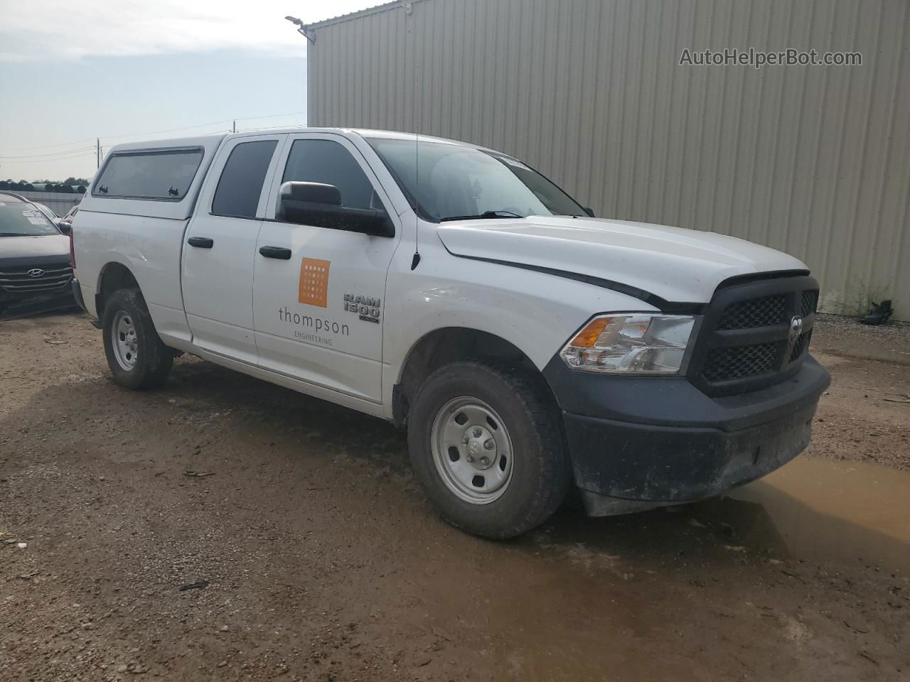 2022 Ram 1500 Classic Tradesman Белый vin: 1C6RR7FG2NS239448