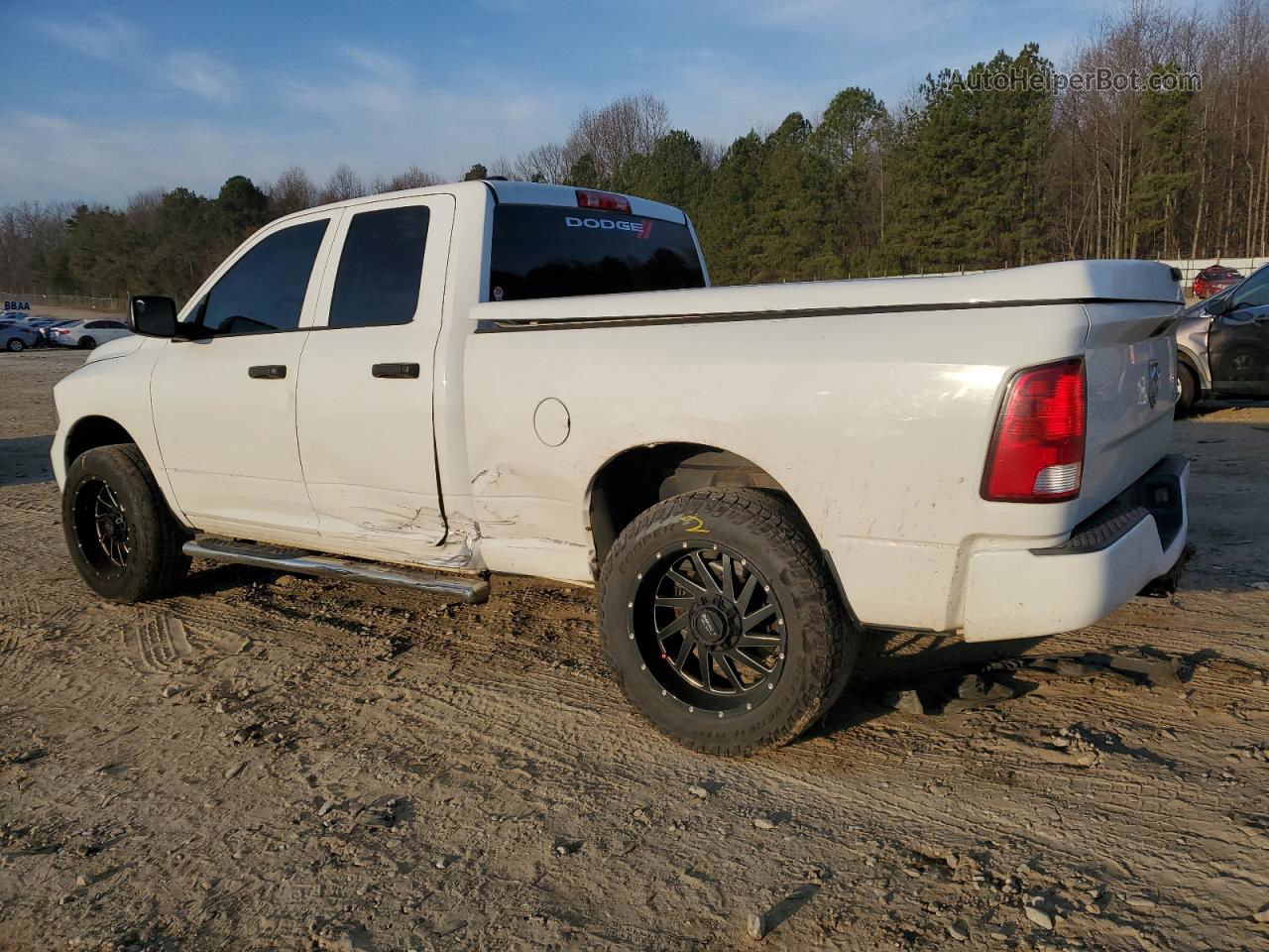 2014 Ram 1500 St White vin: 1C6RR7FG3ES461965