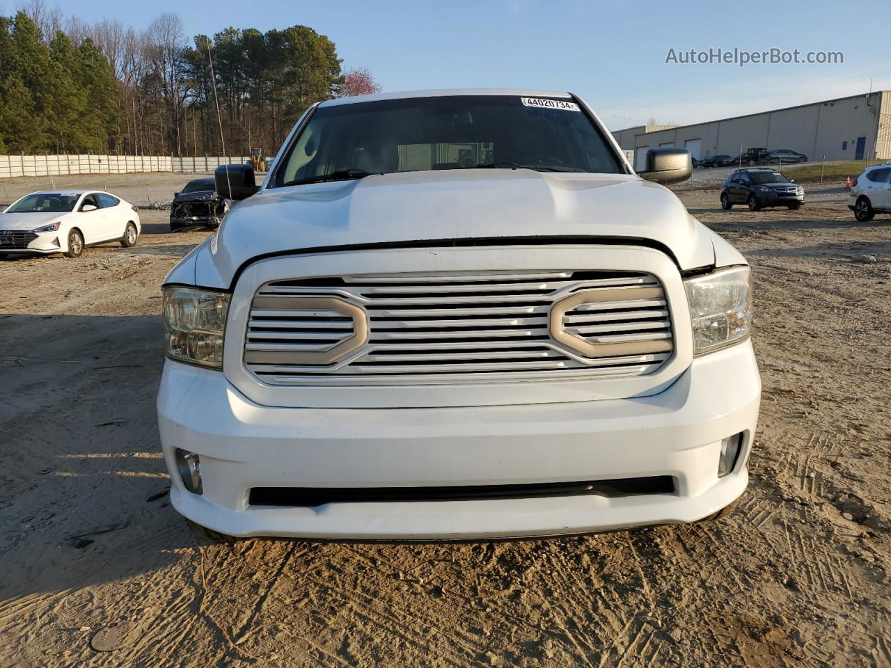 2014 Ram 1500 St White vin: 1C6RR7FG3ES461965