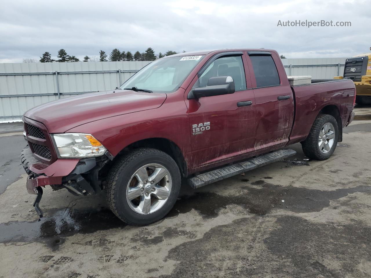 2019 Ram 1500 Classic Tradesman Красный vin: 1C6RR7FG3KS502882