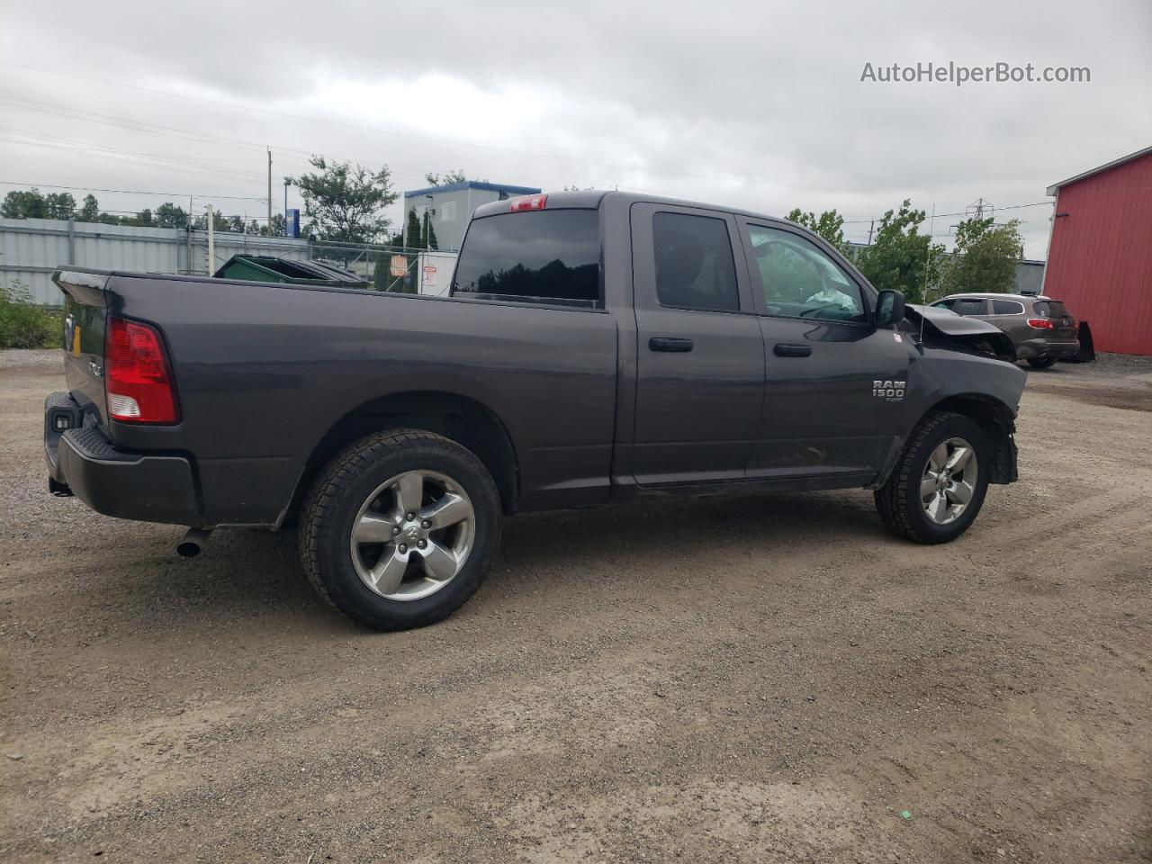 2019 Ram 1500 Classic Tradesman Gray vin: 1C6RR7FG4KS635599