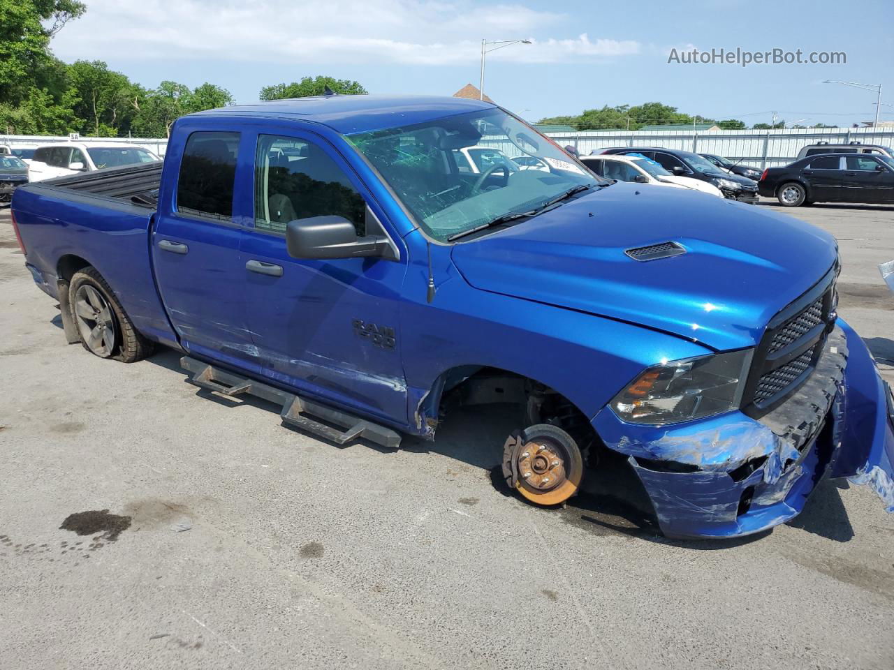 2019 Ram 1500 Classic Tradesman Silver vin: 1C6RR7FG5KS666215