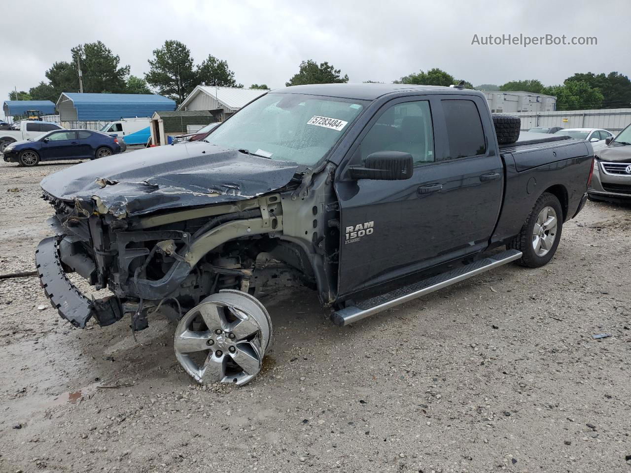 2019 Ram 1500 Classic Tradesman Gray vin: 1C6RR7FGXKS577921