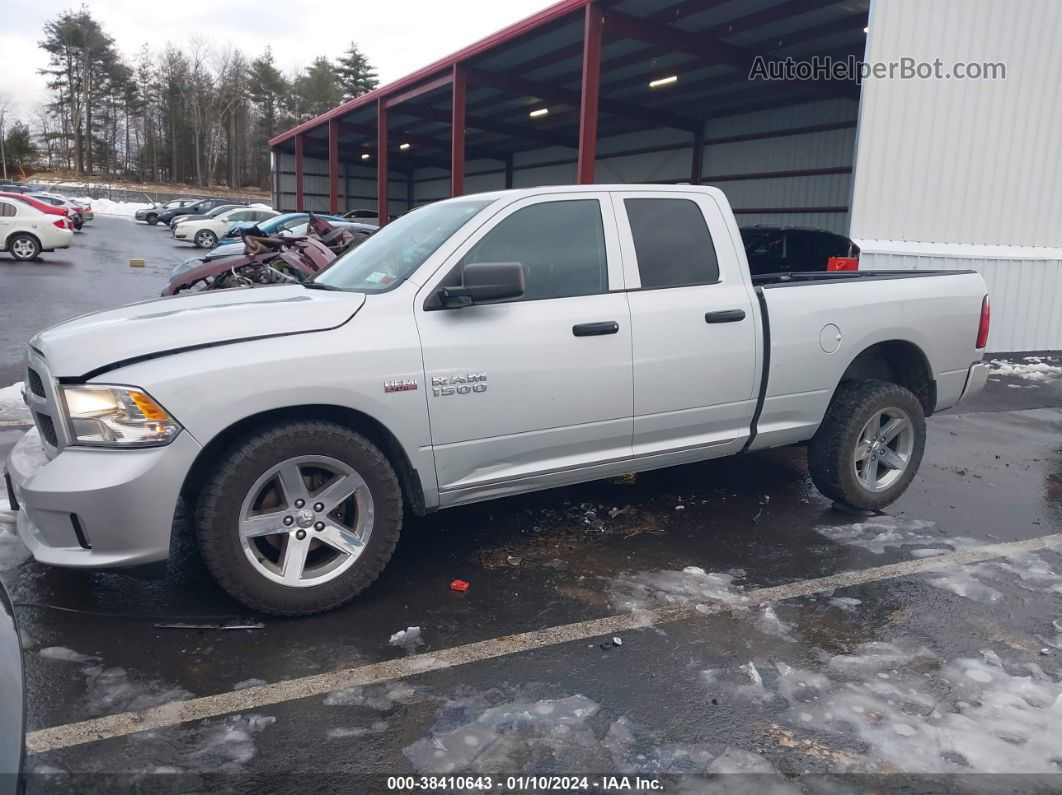 2014 Ram 1500 Express Silver vin: 1C6RR7FT0ES105308