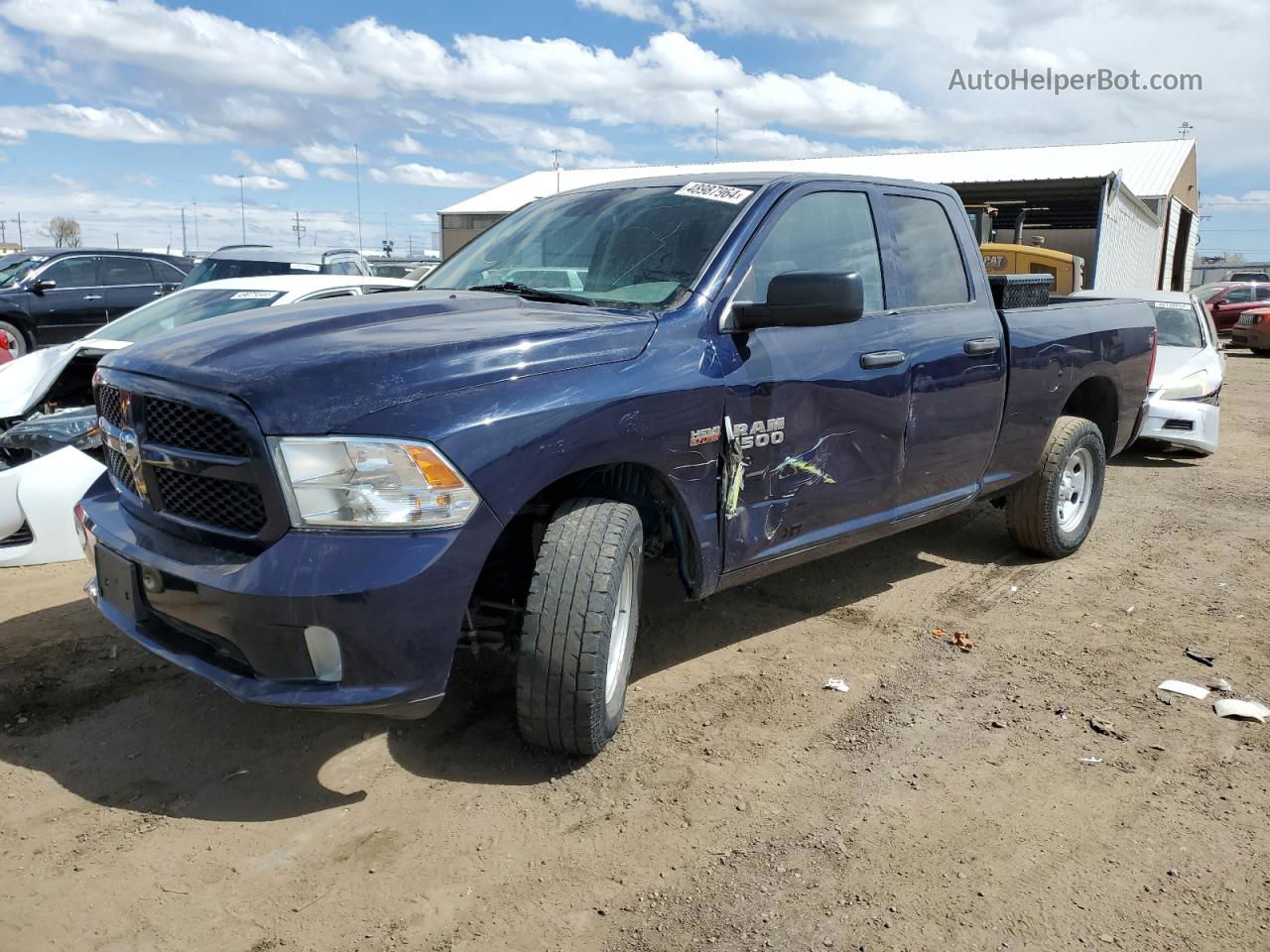 2014 Ram 1500 St Blue vin: 1C6RR7FT0ES394626