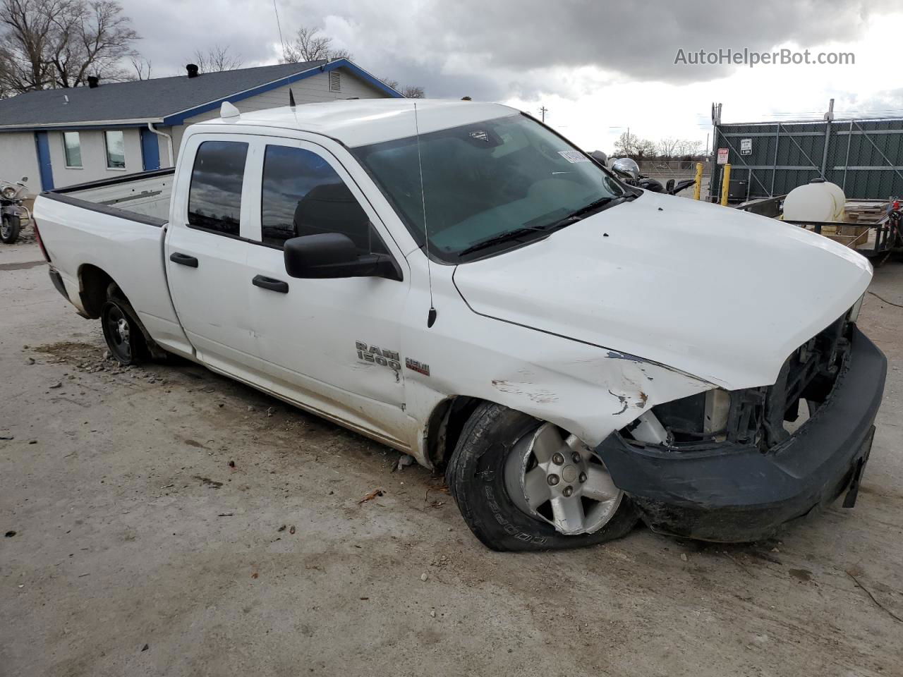 2015 Ram 1500 St White vin: 1C6RR7FT0FS689937