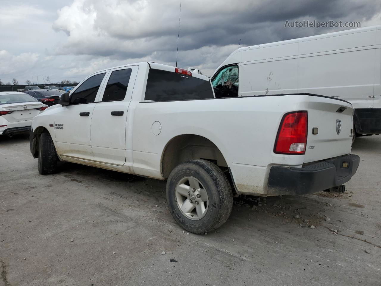 2015 Ram 1500 St White vin: 1C6RR7FT0FS689937