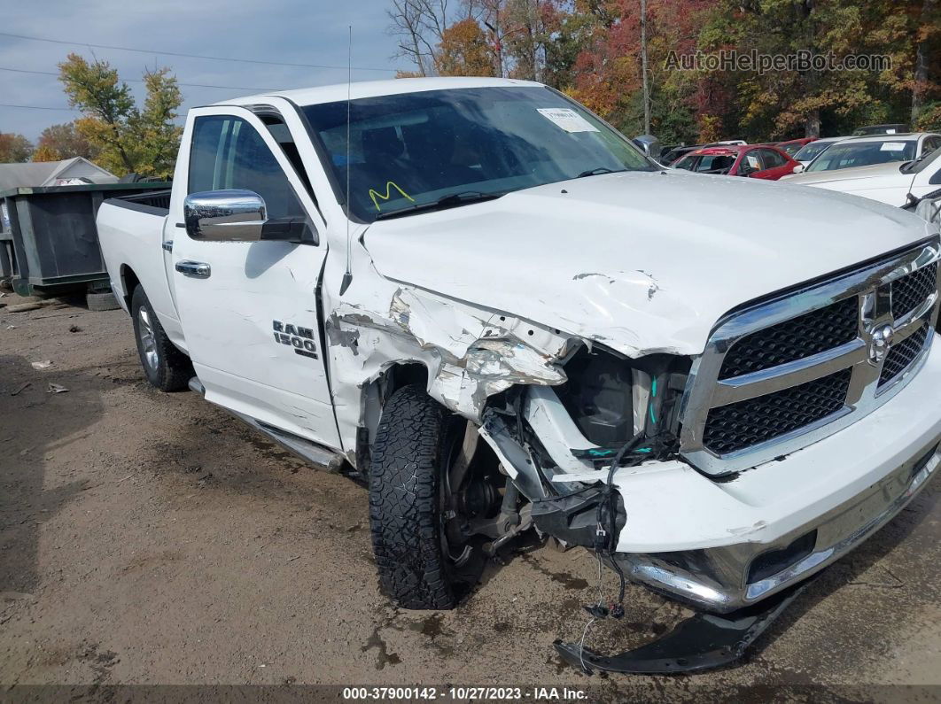 2020 Ram 1500 Classic Tradesman  4x4 6'4" Box White vin: 1C6RR7FT0LS114877