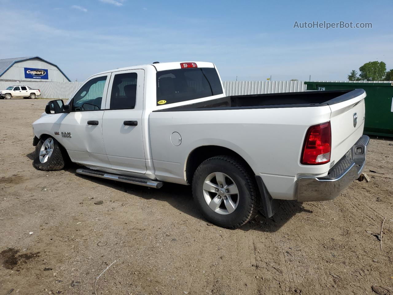 2015 Ram 1500 St White vin: 1C6RR7FT1FS688702