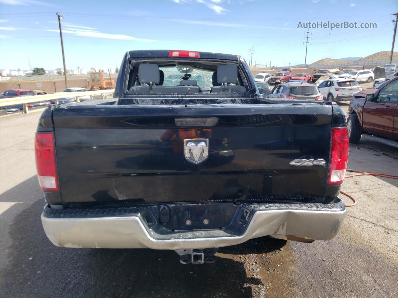 2019 Ram 1500 Classic Tradesman Black vin: 1C6RR7FT1KS711017