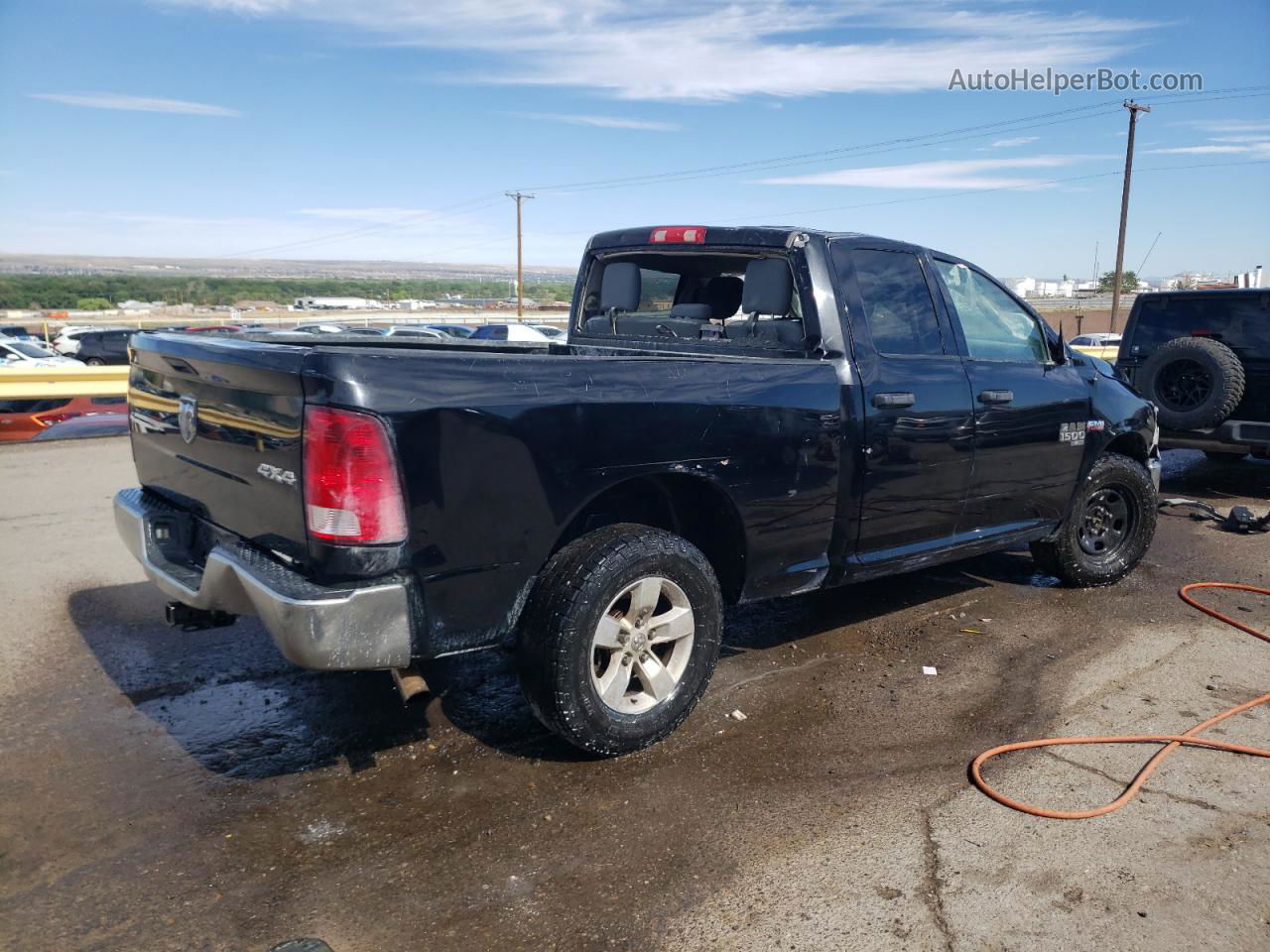 2019 Ram 1500 Classic Tradesman Black vin: 1C6RR7FT1KS711017