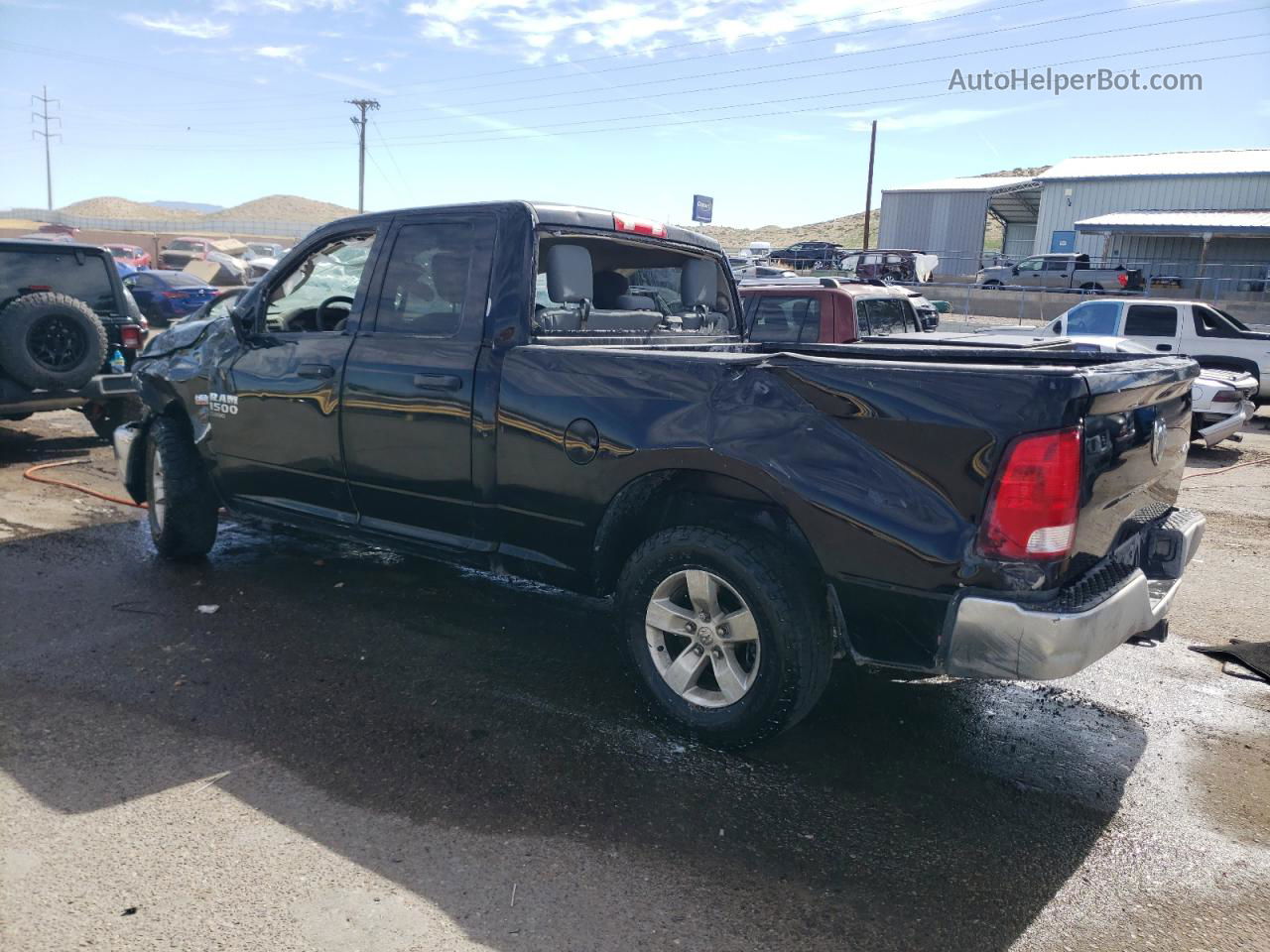 2019 Ram 1500 Classic Tradesman Black vin: 1C6RR7FT1KS711017