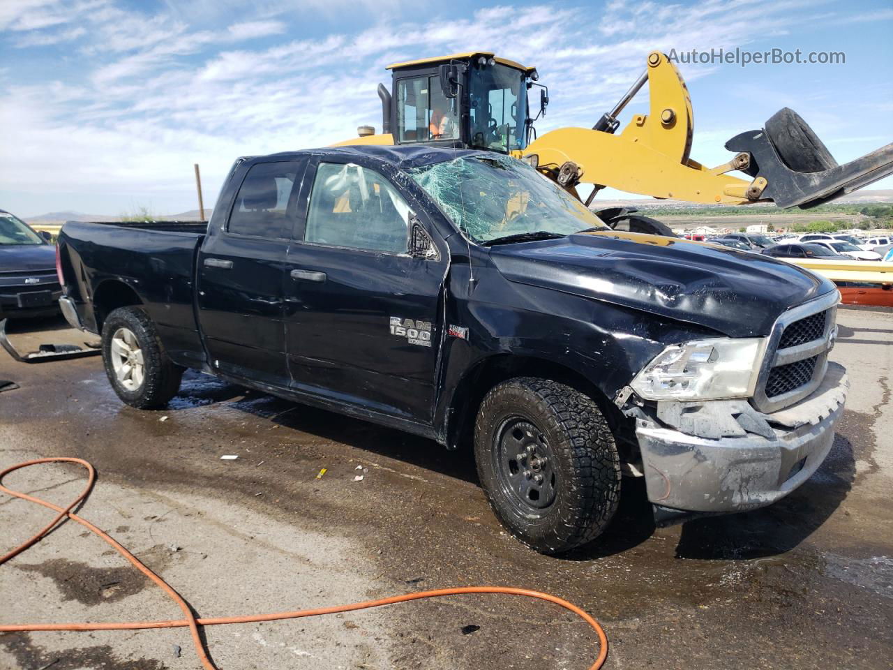 2019 Ram 1500 Classic Tradesman Черный vin: 1C6RR7FT1KS711017